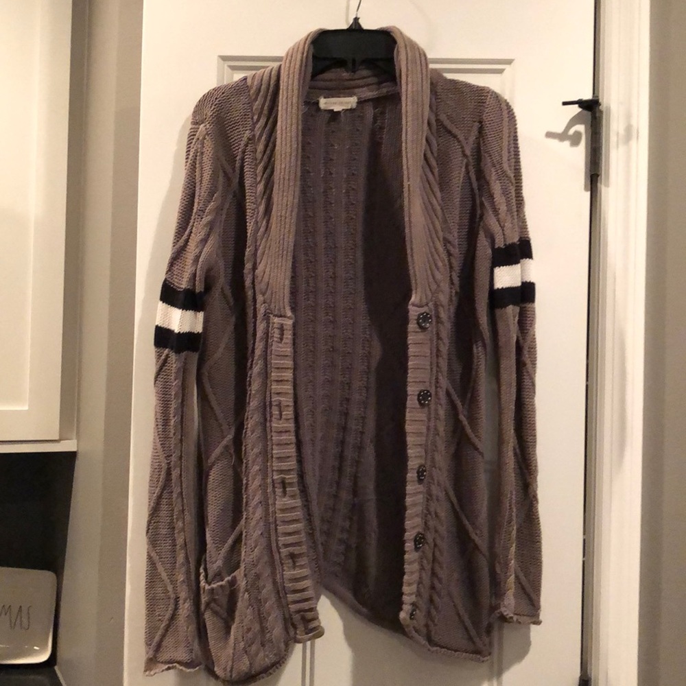 Gilded Intent cardigan sweater